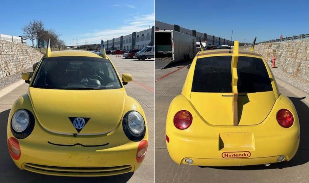 Pikabug: carro inspirado em Pikachu &eacute; oferecido por R$ 645 mil &mdash; Foto: Reprodu&ccedil;&atilde;o/Facebook