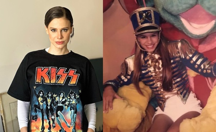 A ex-paquita Stephanie Lourenço hoje é atriz