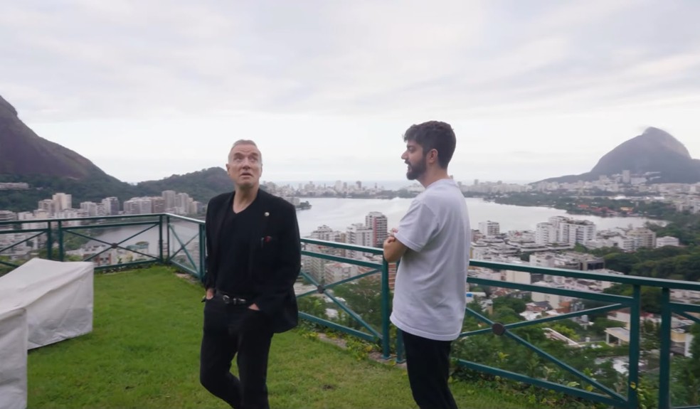 A mansão gigante de Eike Batista no Rio — Foto: Reprodução/YouTube
