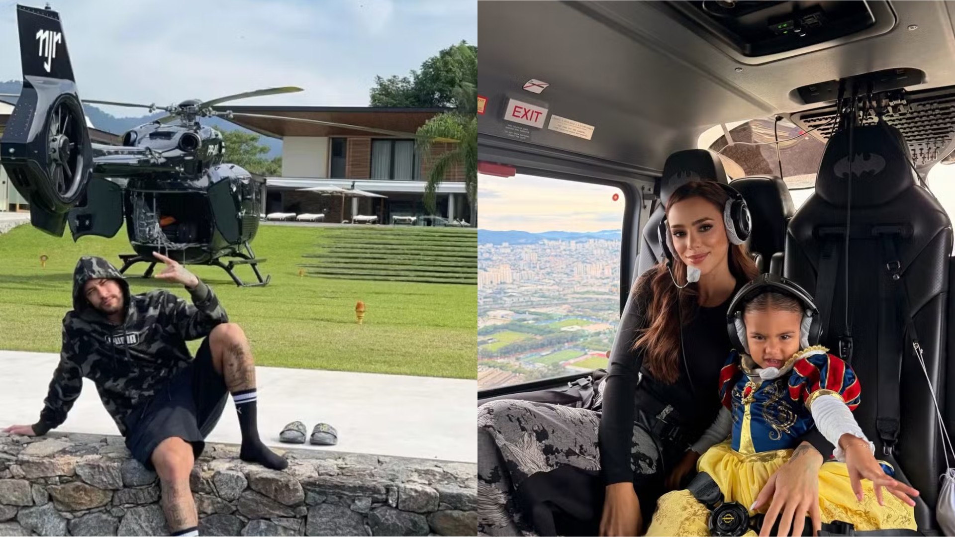 Jogadores da seleção começam a se apresentar para Copa: conheça o helicóptero de Neymar, avaliado em R$ 50 milhões