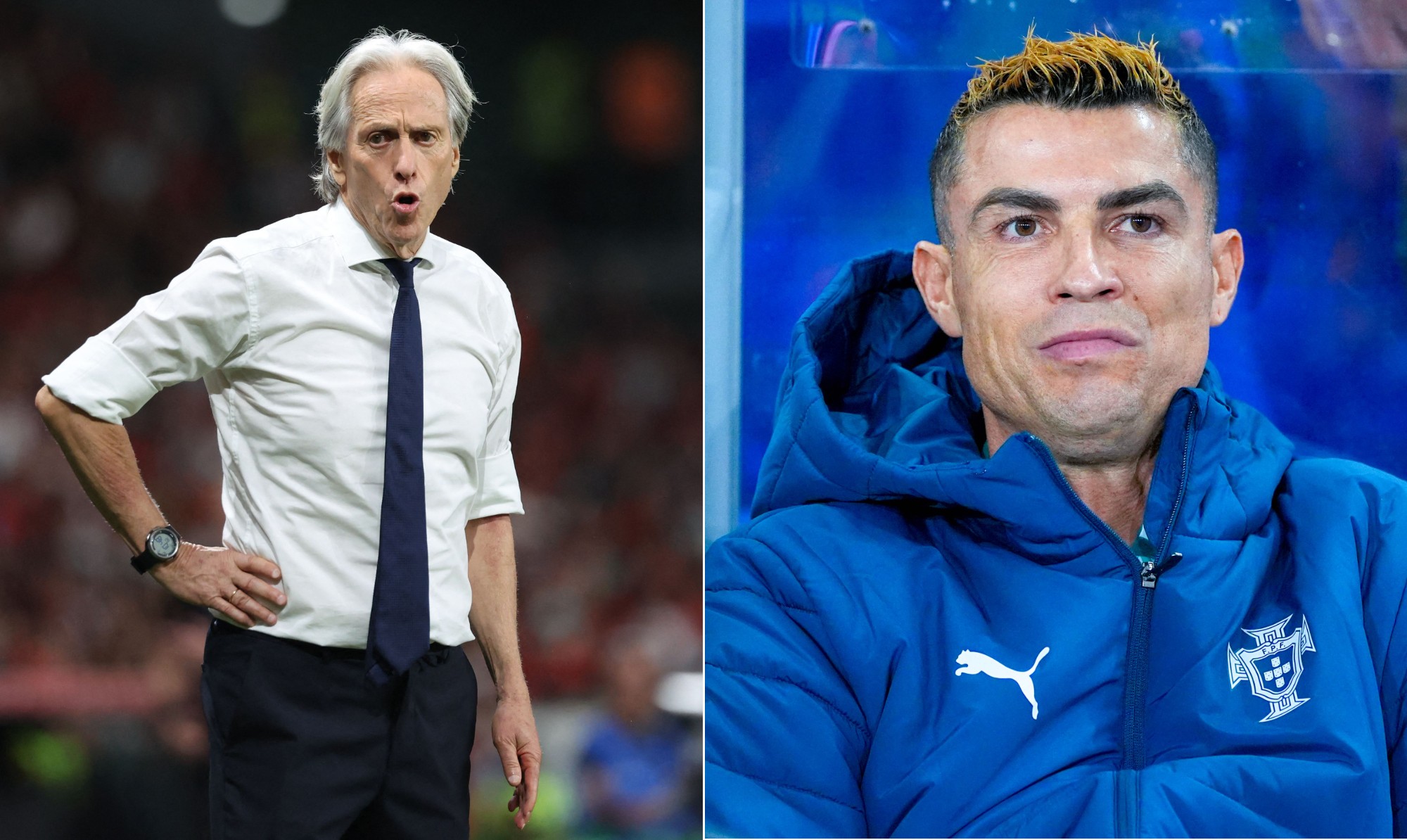 Jorge Jesus nega 'crise' com Cristiano Ronaldo na seleção de Portugal, mas afirma: 'Na equipe, quem manda sou eu'
