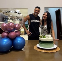 Tirullipa com a mulher Stefânia Lemos — Foto: reprodução/ instagram