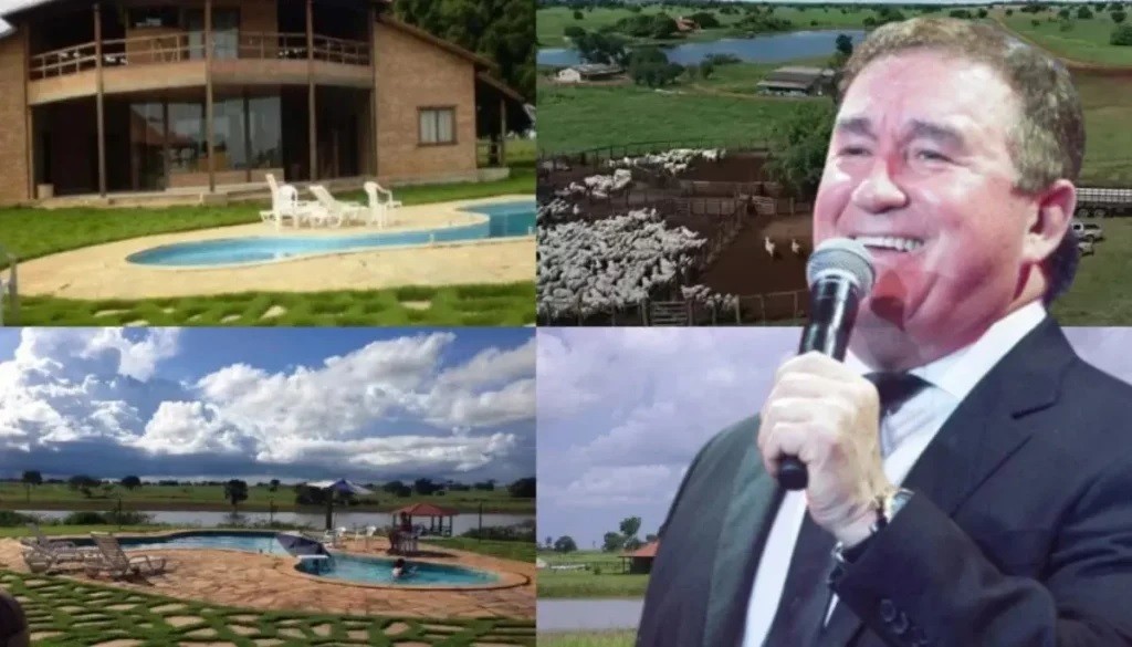 Fazendas de Amado Batista — Foto: rep/ instagram e youtube