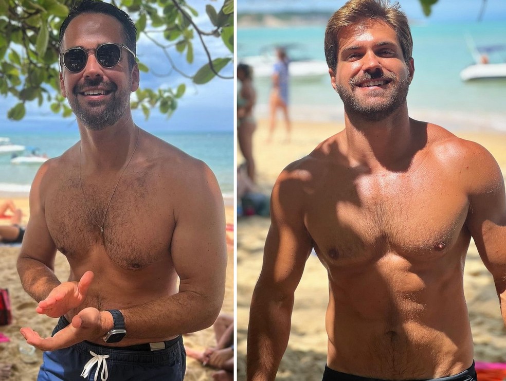 Governador do RS, Eduardo Leite namora o médico Thalis Bolzan — Foto: Instagram