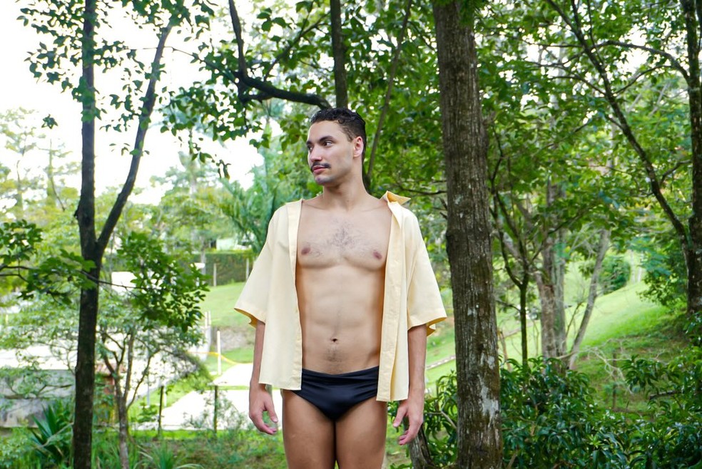Rayan Castro Dutra, atleta de ginástica de trampolim — Foto: Reprodução/Instagram