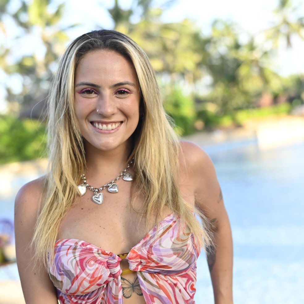 Luisa Perissé no Surreal, no Beach Park — Foto: Divulgação