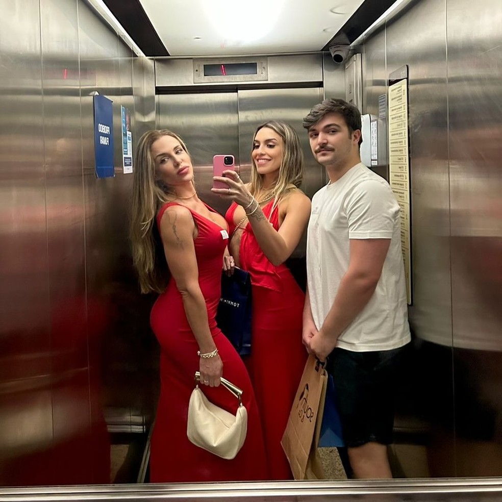 Joana Machado com os filhos — Foto: Reprodução/Instagram