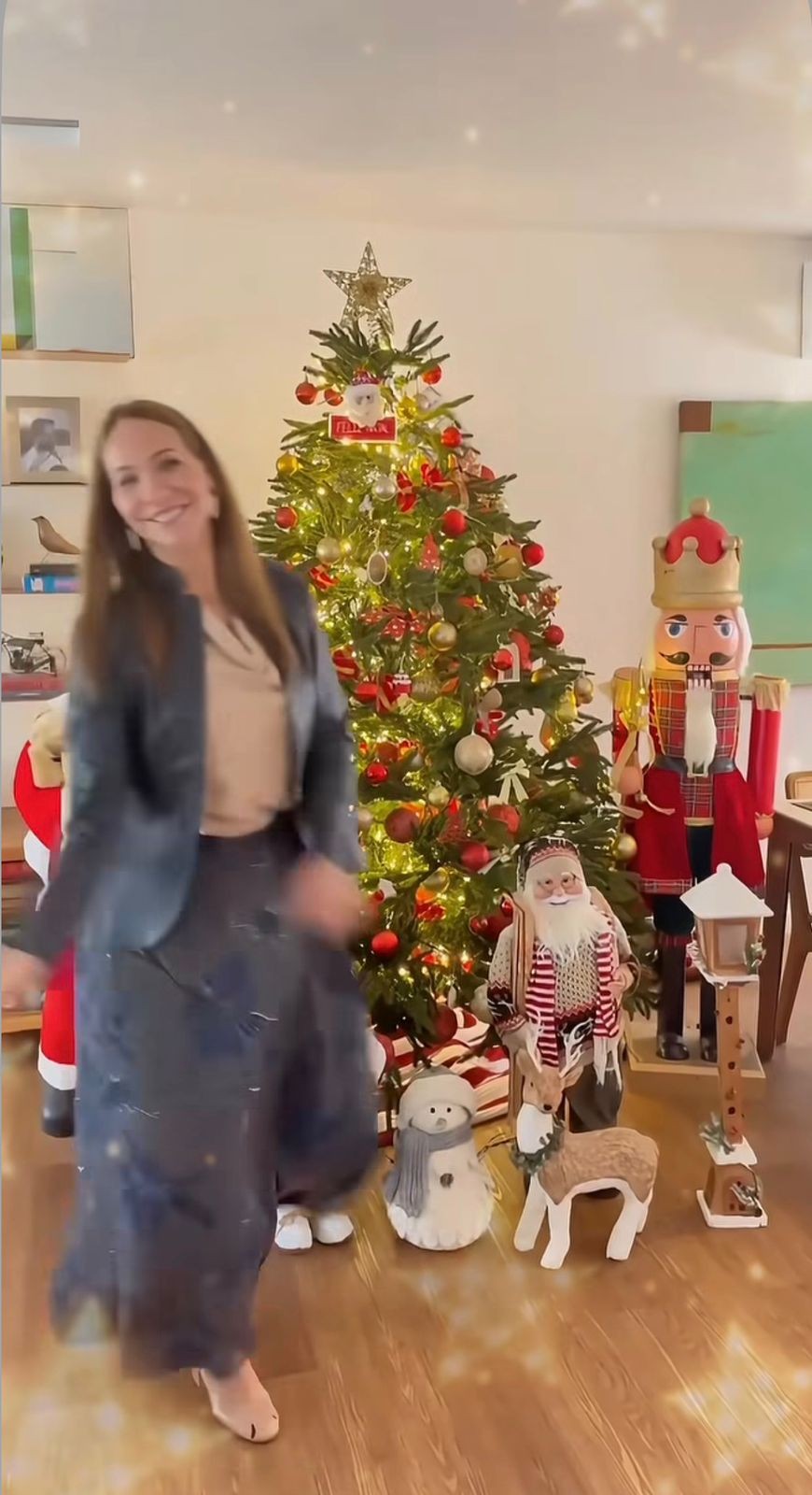 Árvore de Natal da Maria Beltrão — Foto: Reprodução / Instagram