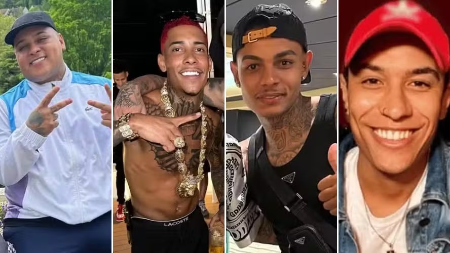 MC Poze do Rodo, MC Ryan SP, Chrys Dias e Raphael Santos