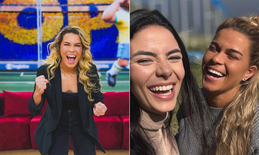 Tamires Dias fala da 'Central da Copa' e do relacionamento com a cantora Gabi Fernandes