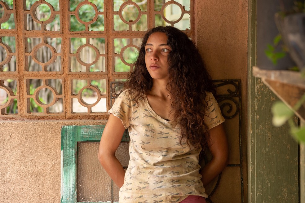 Joana (Alice Carvalho) em 'Renascer' — Foto: Estevam Avellar/ Rede Globo/ Divulgação