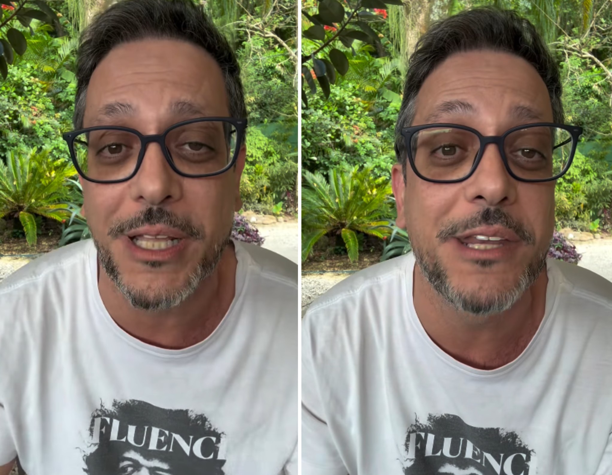 Lúcio Mauro Filho fala sobre diagnóstico de câncer no intestino: 