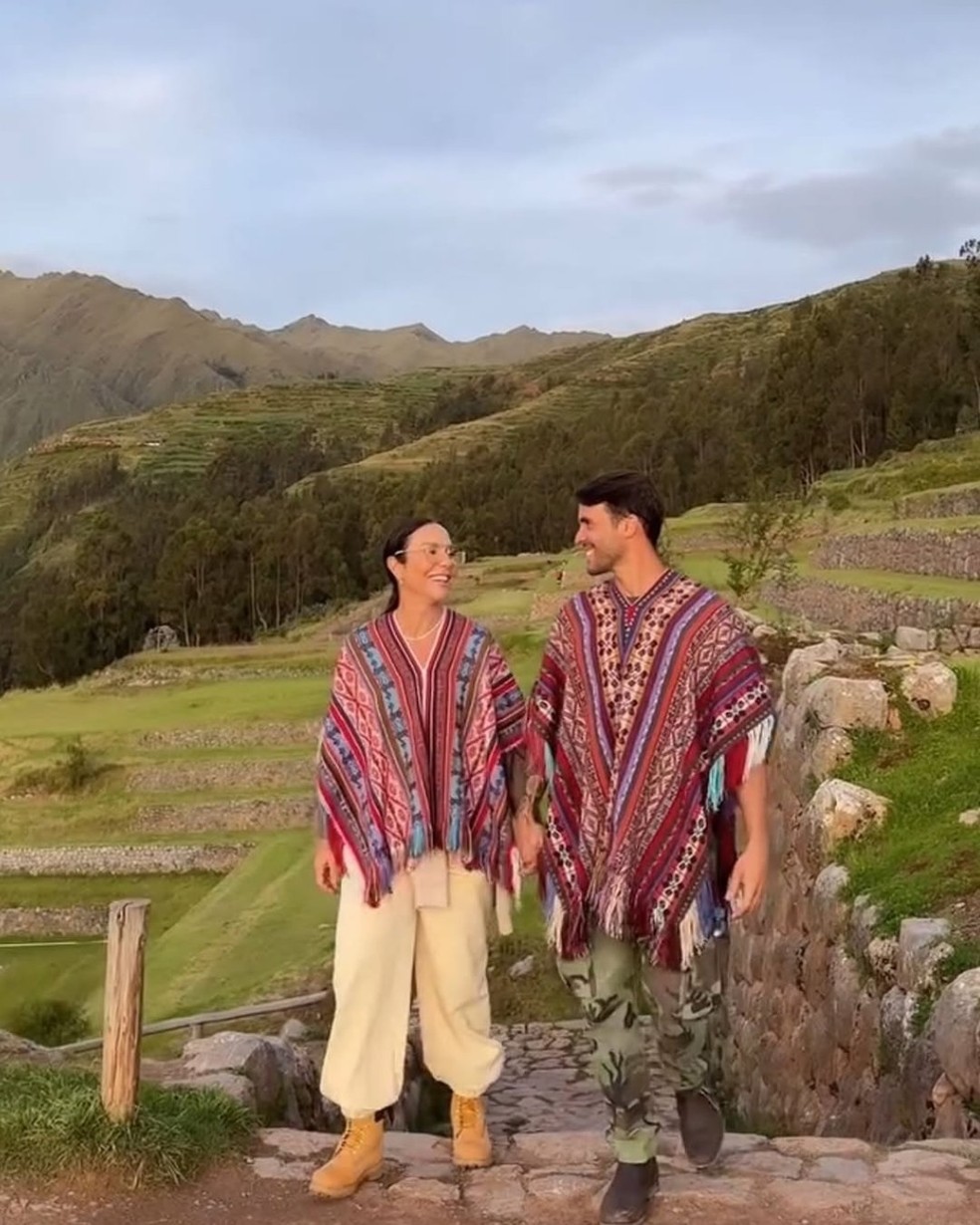 Meses antes de separação, Ivete Sangalo e Daniel fizeram 'nova lua de mel' no Peru — Foto: Reprodução/Instagram
