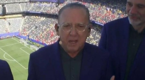 Galvão Bueno se emociona ao se despedir de transmissões da Copa do Mundo: 