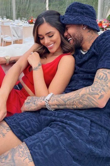 Neymar e Bruna Biancardi namoraram por mais de 1 ano — Foto: Reprodução