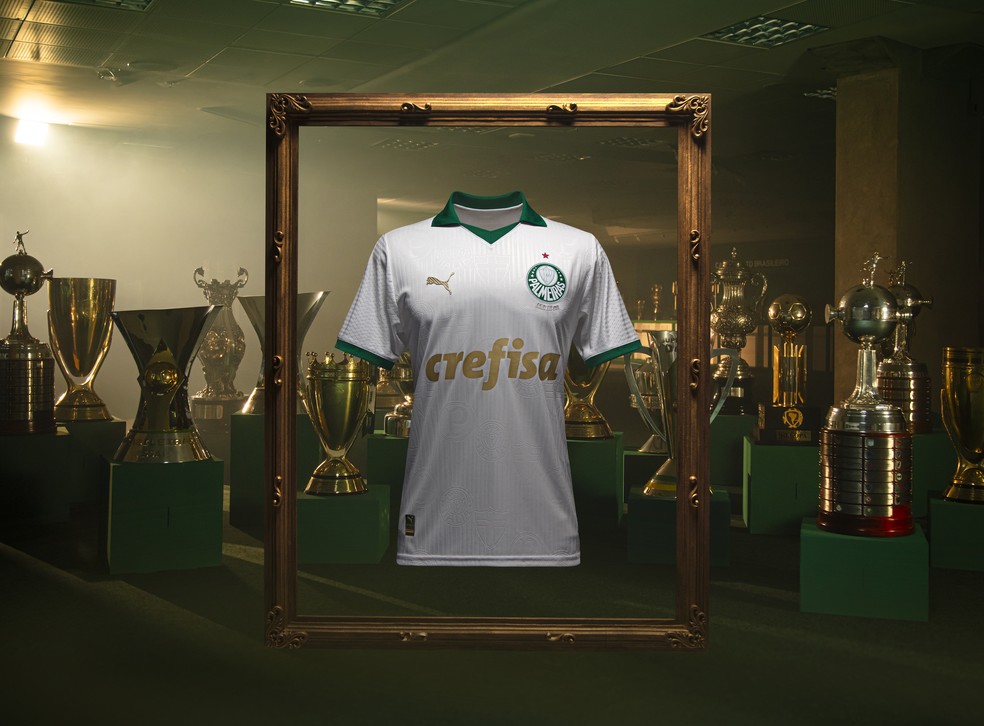 Uniforme 2 do Palmeiras para 2024 — Foto: Divulgação