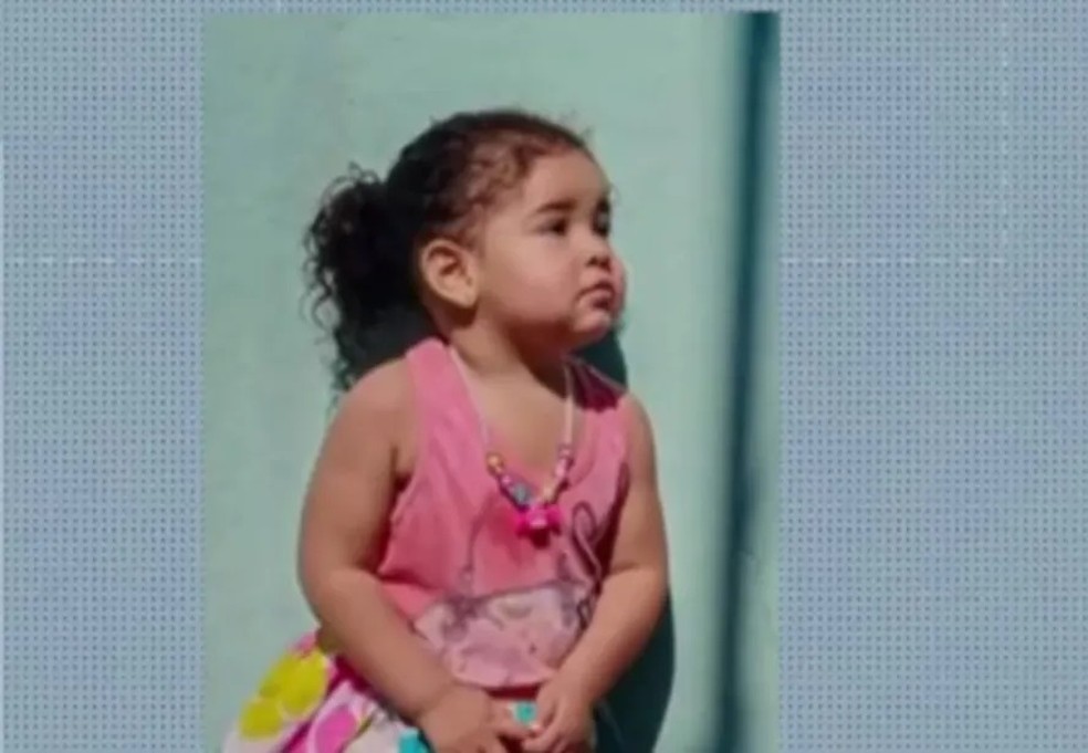 Heloisa dos Santos Silva tinha tr&ecirc;s anos de idade &mdash; Foto: Reprodu&ccedil;&atilde;o