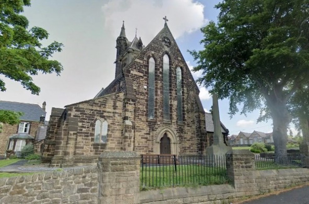 Igreja Nossa Senhora Imaculada, em Blackhill, Inglaterra &mdash; Foto: Reprodu&ccedil;&atilde;o/Google Maps