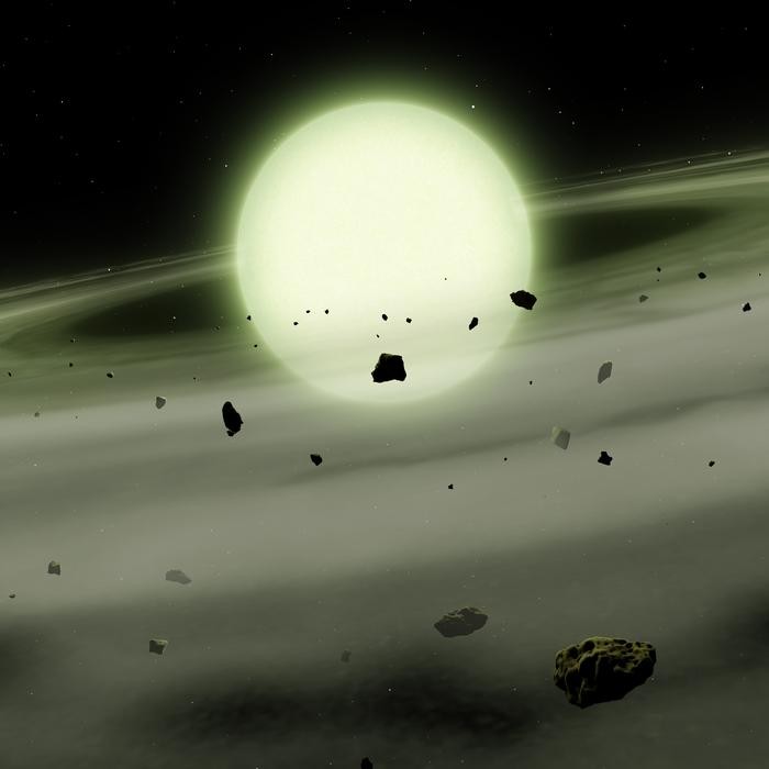 Astrônomos descobrem primeira estrela verde do Universo