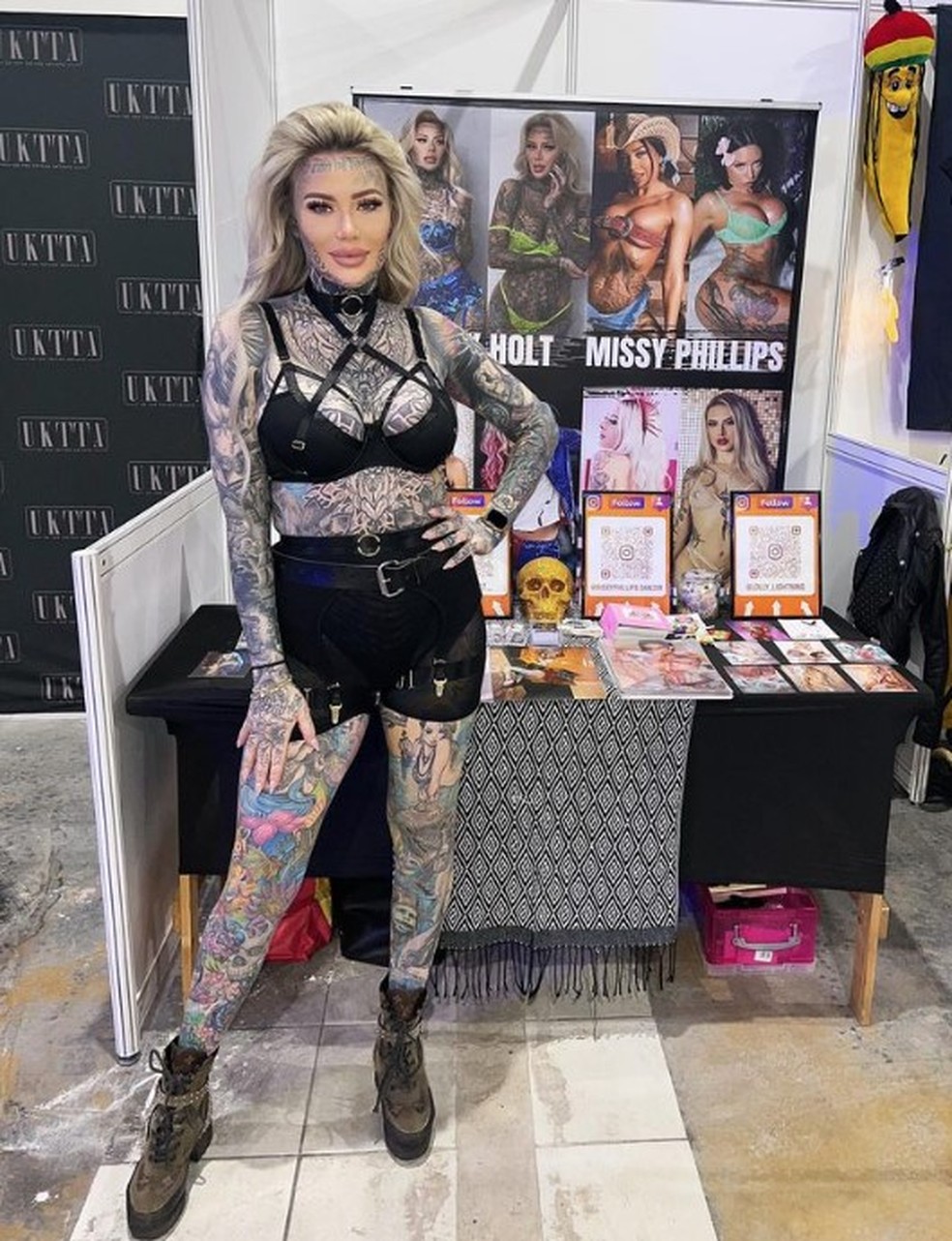 Becky Holt — Foto: Reprodução/Instagram