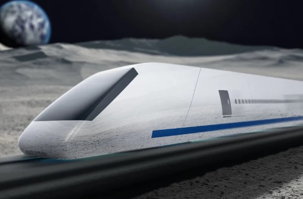 At&eacute; 2050, a Lua pode ter uma ferrovia &mdash; Foto: Reprodu&ccedil;&atilde;o