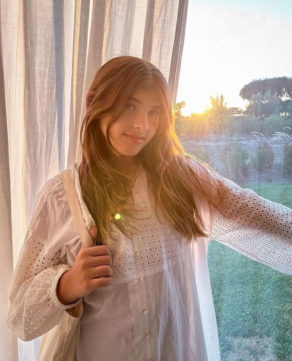 Sofia Reymond está a cara da mãe, Grazi Massafera — Foto: Instagram