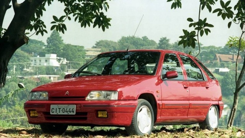 O Citroën ZX veio na reabertura das importações, nos anos 90  — Foto:  Daniel Augusto Jr./03.06.1994