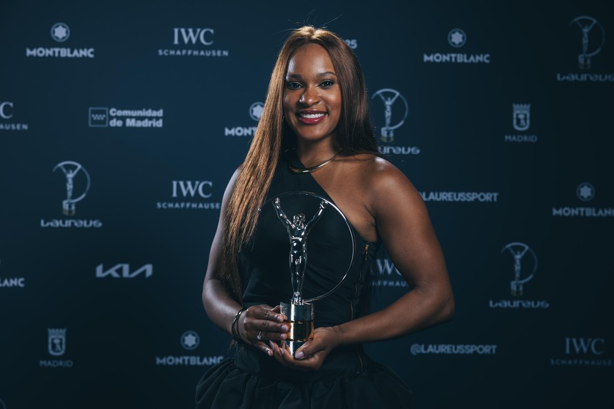 Rebeca Andrade venceu categoria Retorno do Ano do Prêmio Laureus 2025