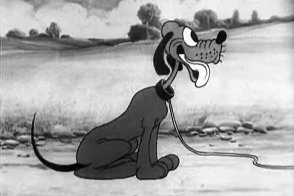 Pluto, ou Rover, apareceu pela primeira vez em 1930 — Foto: Reprodução