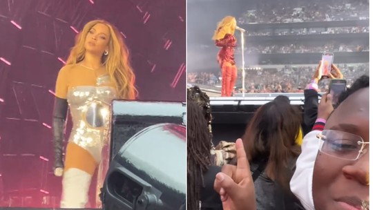 Fã brasileiro de Beyoncé faz descrição inusitada e sincronizada com coreografia da cantora durante show e viraliza; veja vídeo