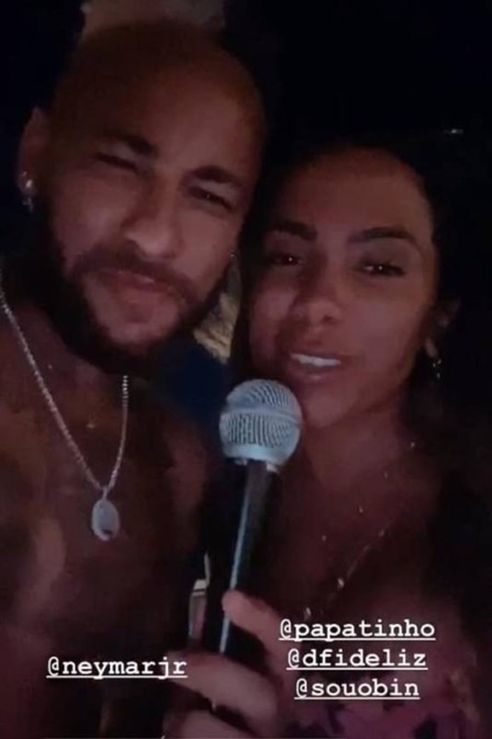 Anitta e Neymar — Foto: Reprodução