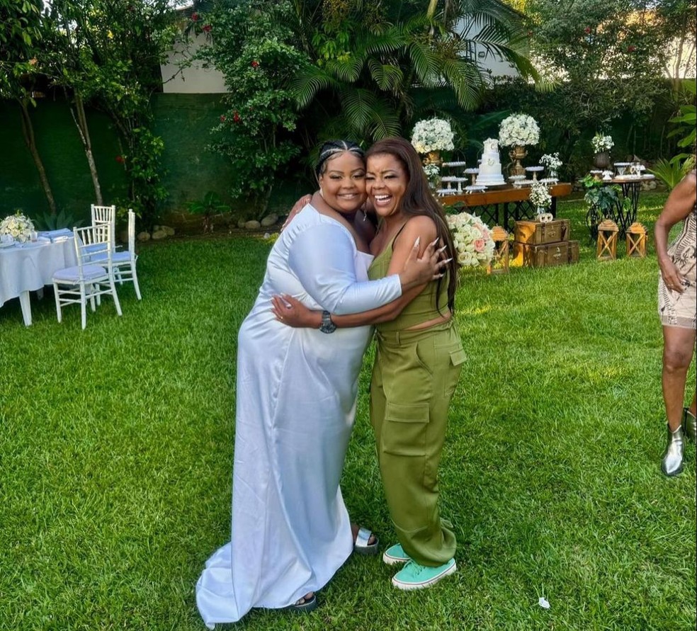 Tati Quebra Barraco no casamento de MC Carol &mdash; Foto: Instagram
