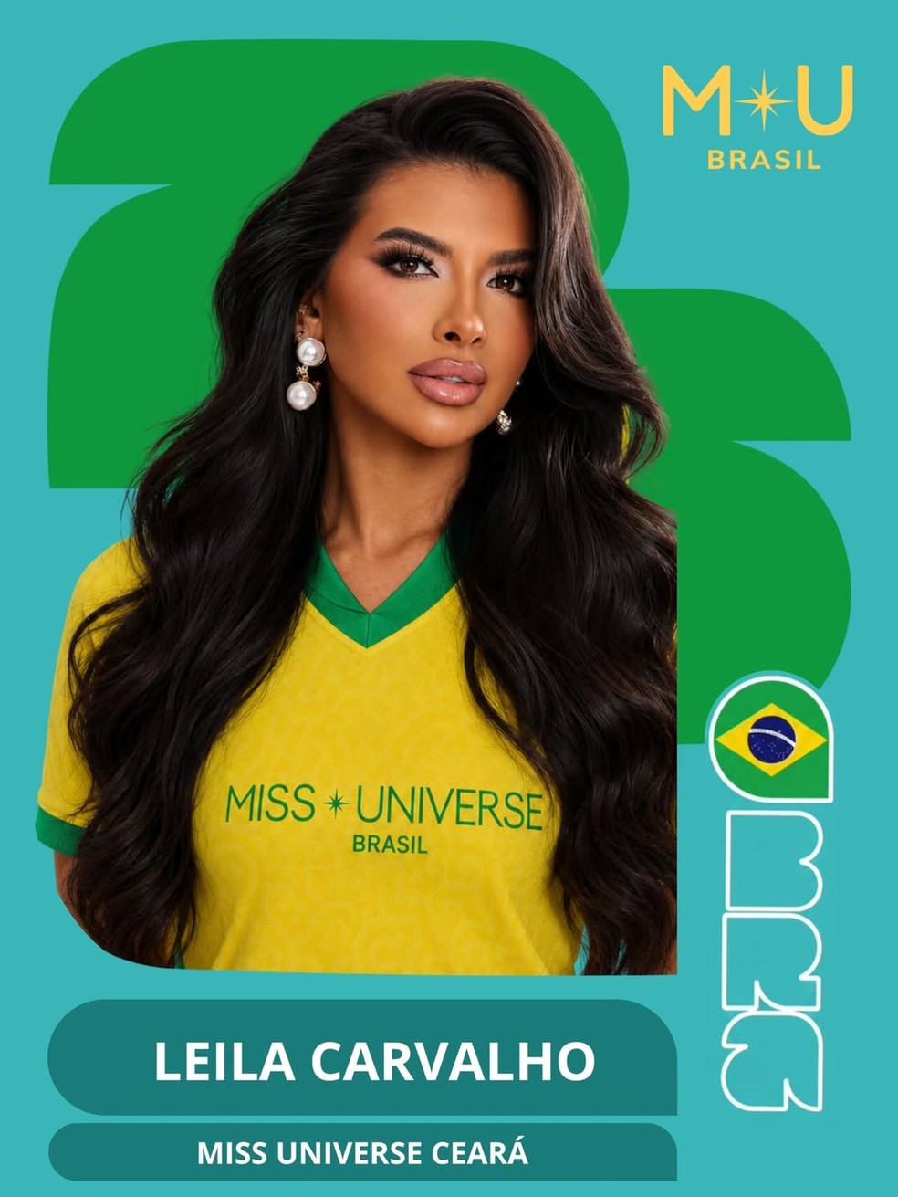 Candidata ao Miss Universe Brasil 2026 — Foto: Divulgação/Miss Universe Brasil