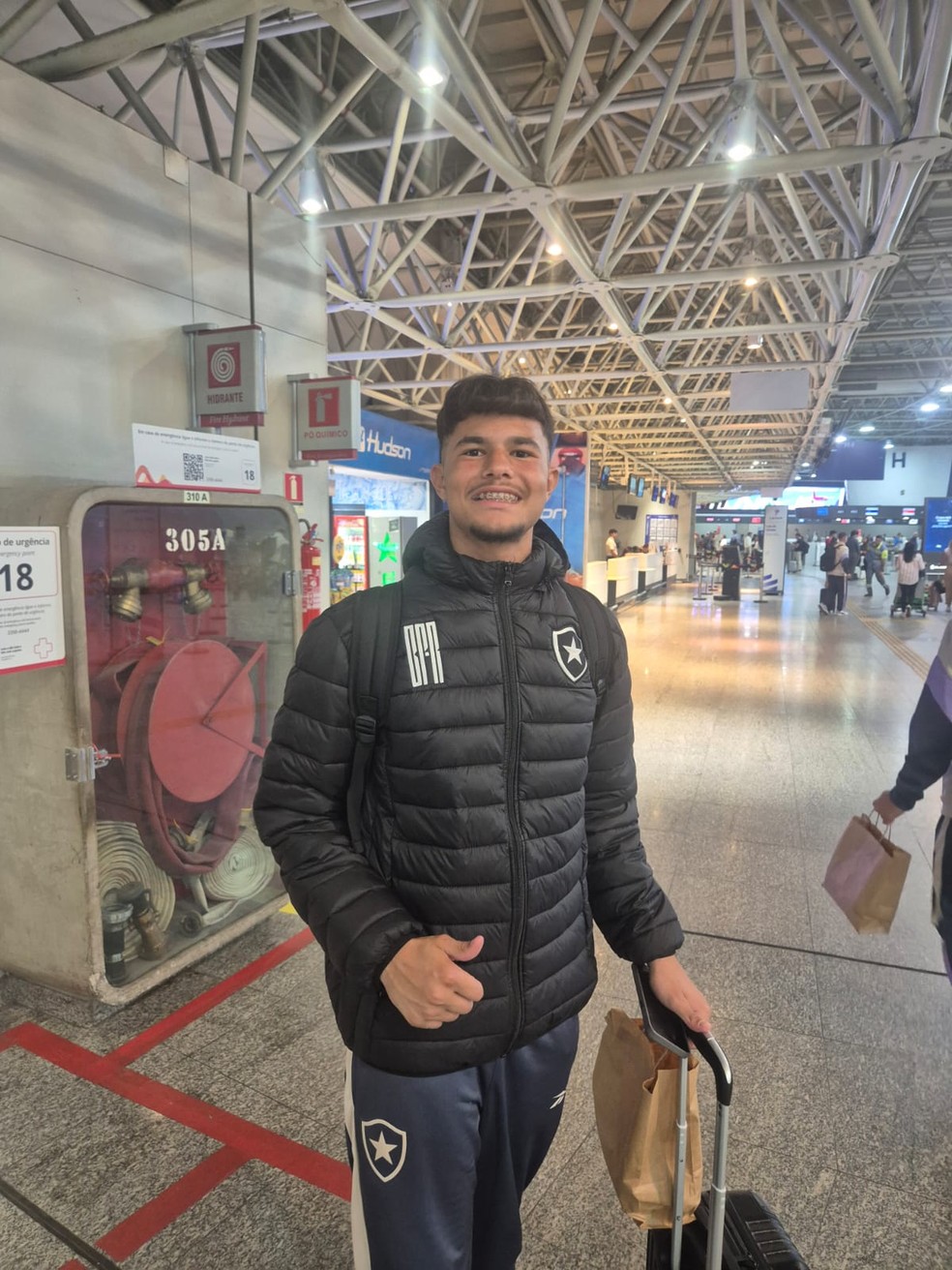 Bruninho Samudio participa de torneio na Europa — Foto: rep/ instagram