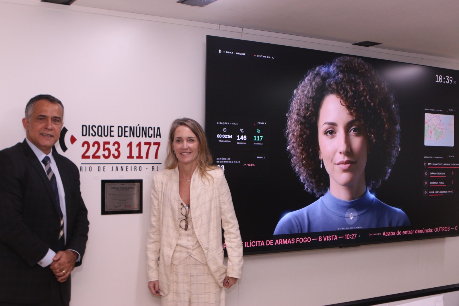 Investimento em IA amplia eficiência do Disque Denúncia