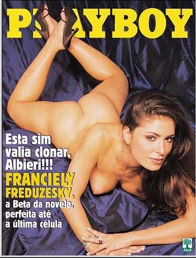 Franciely Freduzeski na Playboy&mdash; Foto: Divulga&ccedil;&atilde;o