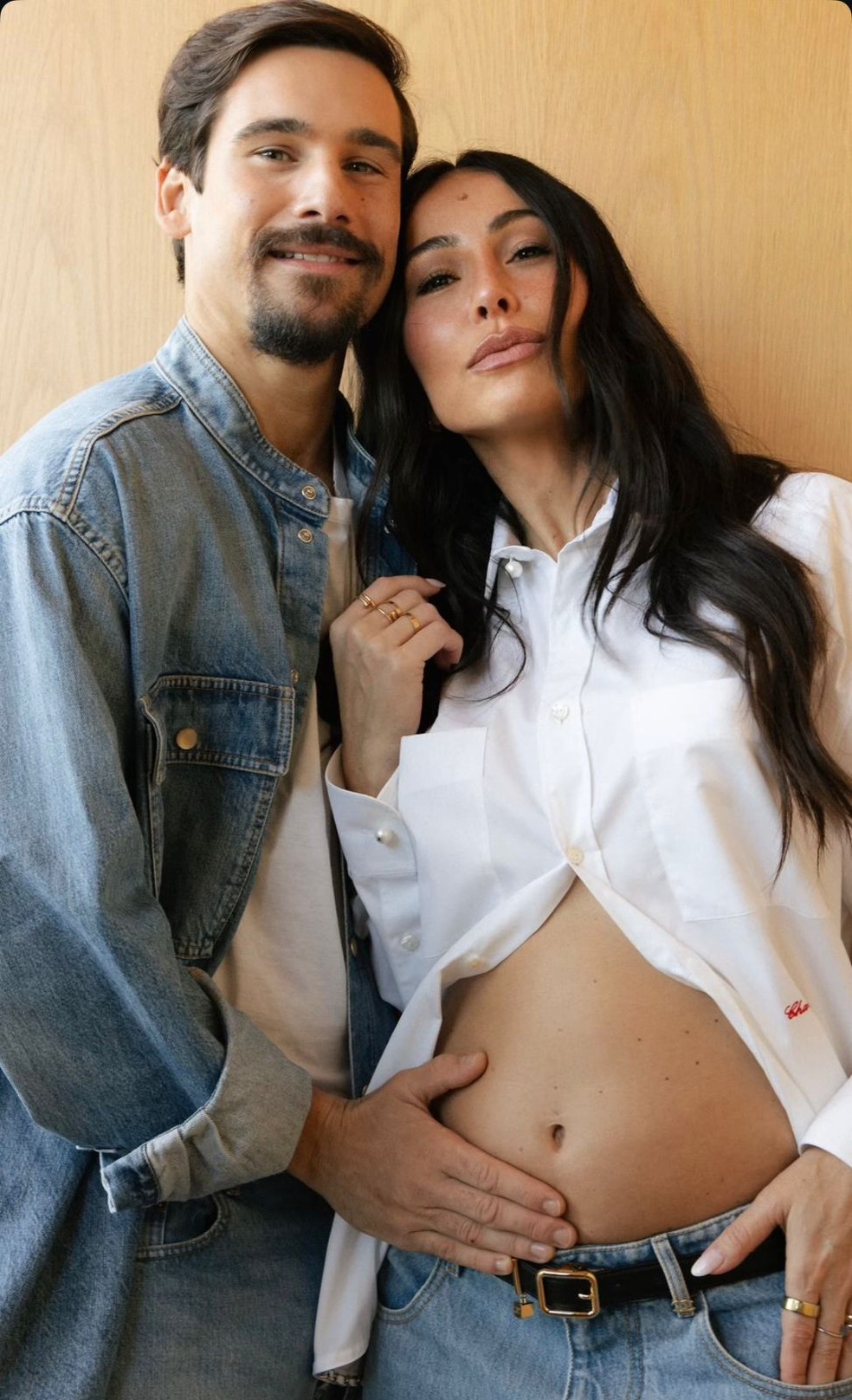 Sabrina Sato e Nicolas Prattes esperam o primeiro filho do casal — Foto: Reprodução/Instagram