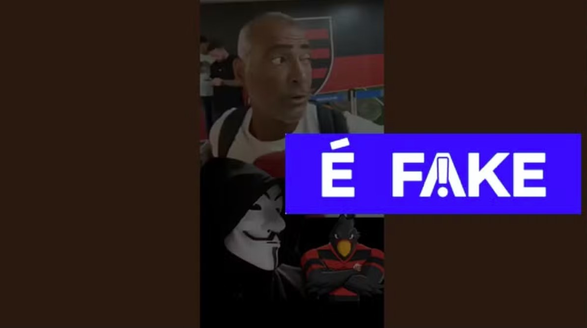 É #FAKE vídeo de Romário criticando Lula por proibição de bets; conteúdo foi manipulado com inteligência artificial