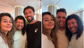 Lembra dele? Goleiro lenda da Colômbia, Higuita encontra astros do futebol e filha chama atenção