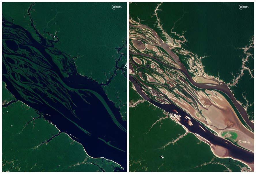 Seca no Amazonas: 95% dos municípios entram em situação de emergência ...