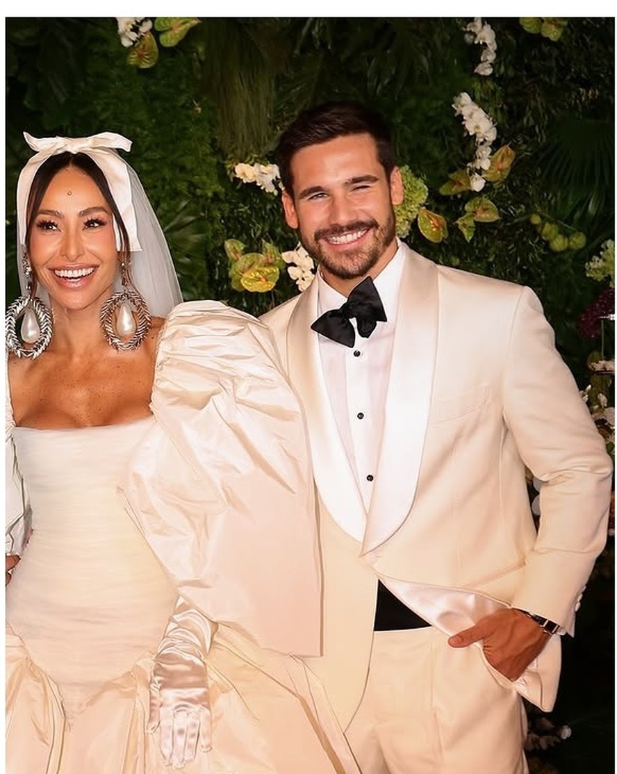 Sabrina Sato e Nicolas Prattes se casaram