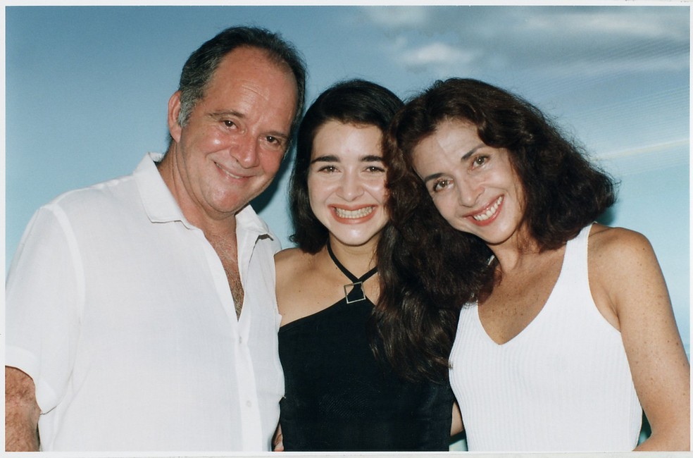 Betty Faria, Alexandra Marzo e Claudio Marzo