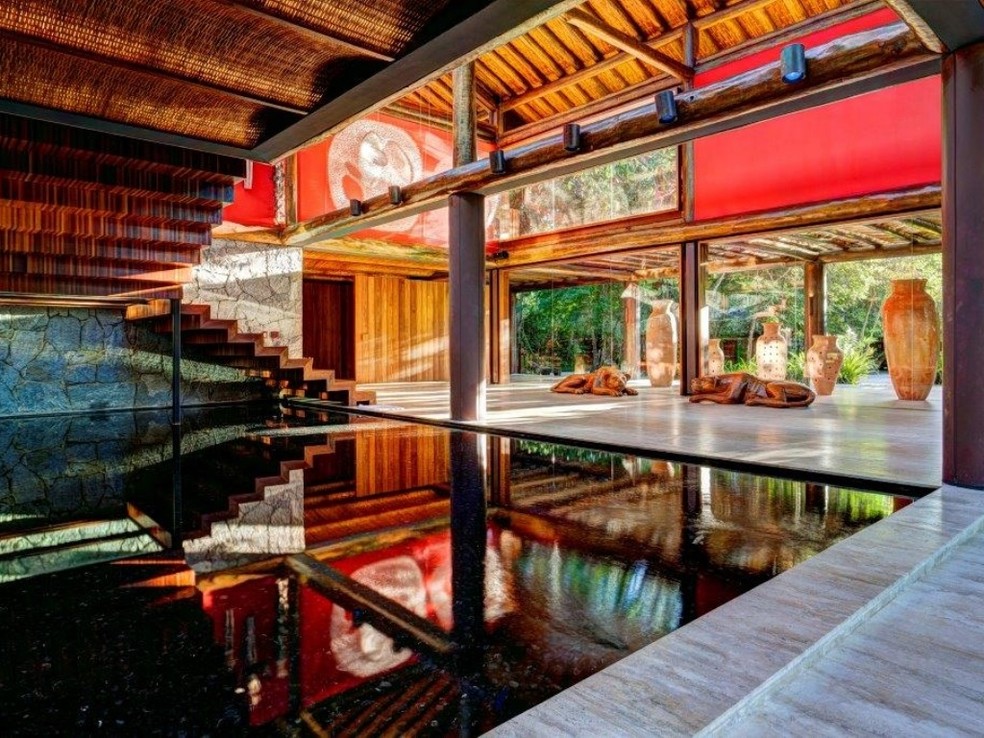 Villa em Trancoso de R$ 300 milhões é de Daniel Vorcaro — Foto: reprodução/ Be Bahia e Casas e Vilas