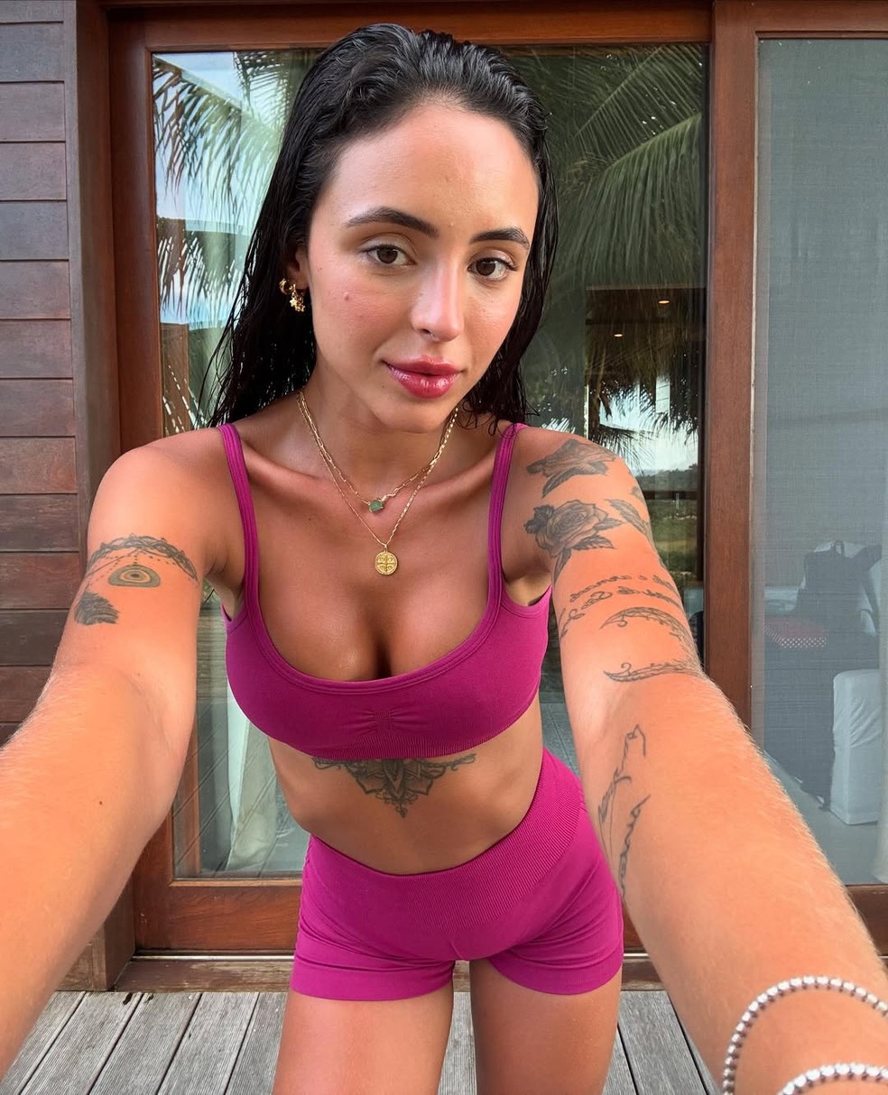 Cau� Reymond viveu um romance com a modelo Luana Mandarino � Foto: Reprodu��o/Instagram