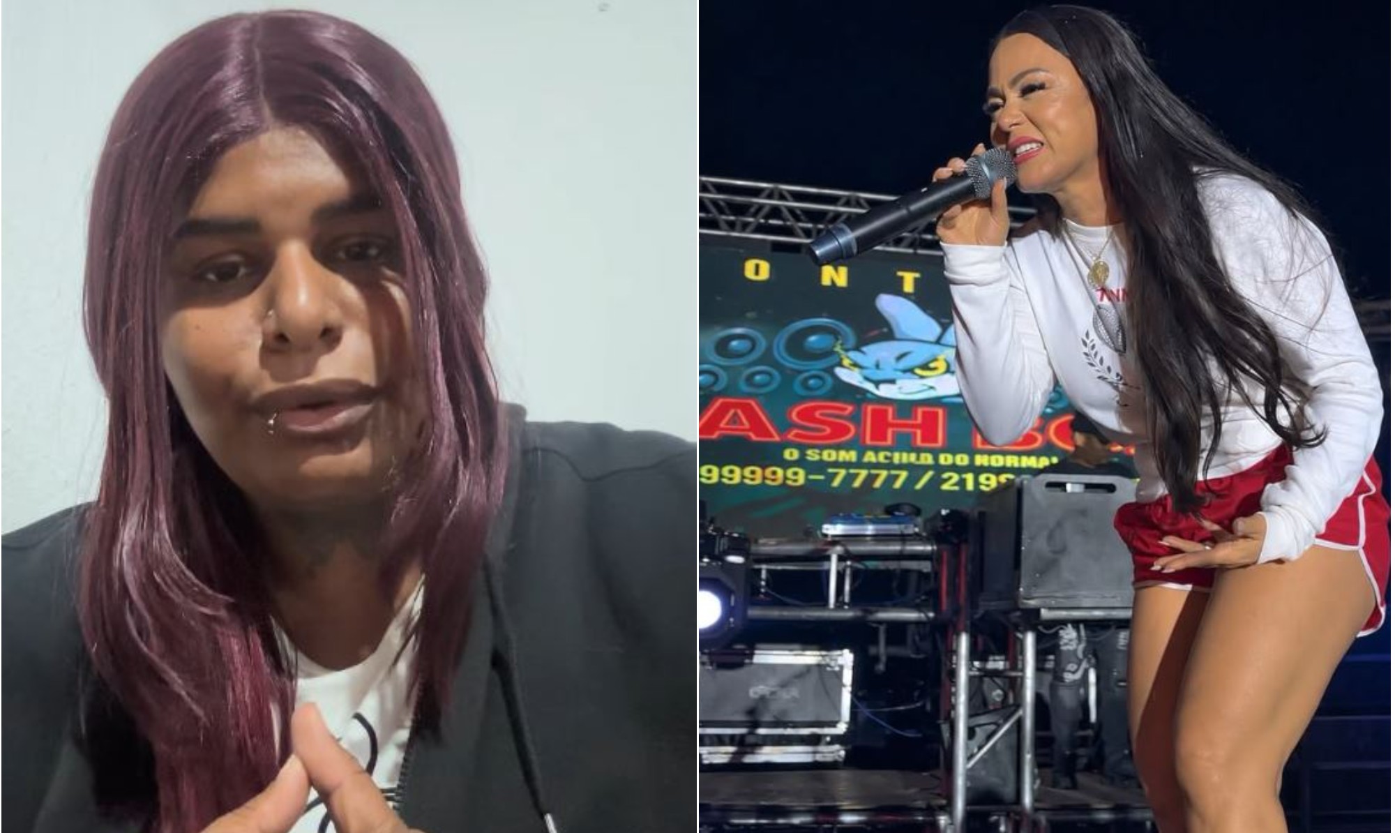 Filha de MC Marcinho entra em polêmica sobre versão de Natanzinho Lima e critica MC Cacau, ex-mulher do pai: 'Melhor ficar quietinha'