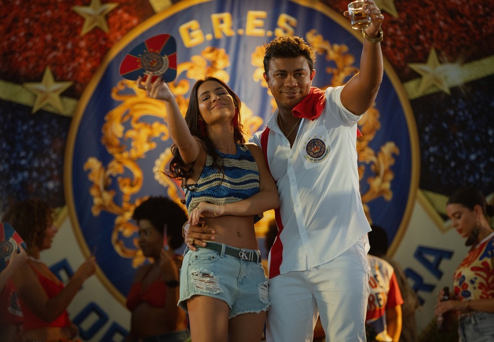 Búfalo e Suzana, de 'Os donos do jogo' — Foto: Albert Andrade/Netflix