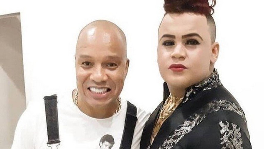 MC Maylon fez tatoo em homenagem a Anderson Leonardo enquanto eles tiveram um romance