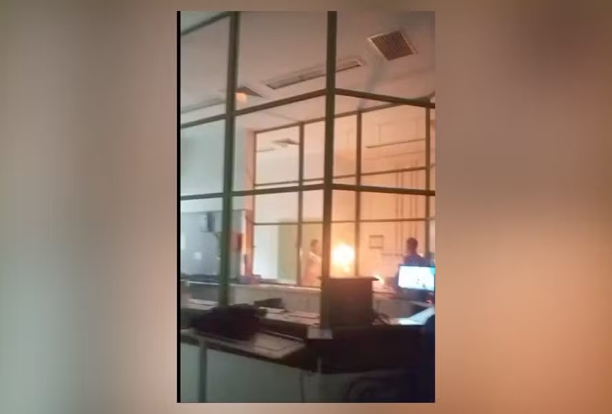 Homem internado em hospital na Barra tem o corpo queimado por outro paciente; vídeo