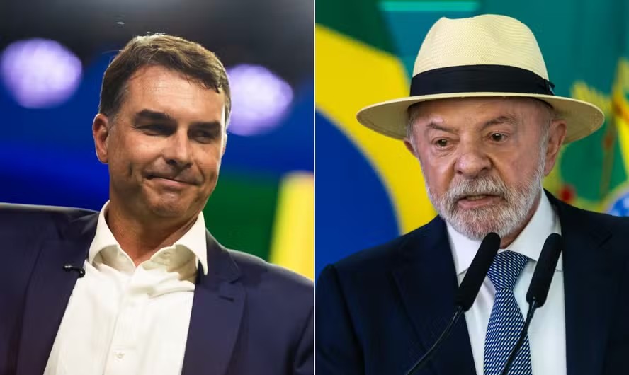 Datafolha: Flávio Bolsonaro tem 49% no segundo turno, contra 45% de Lula