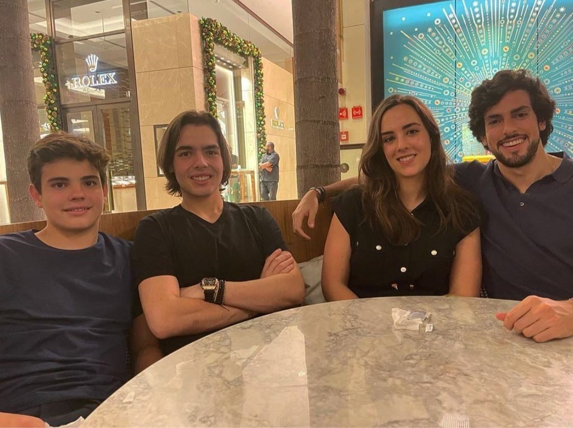 Os filhos de Faustão — Foto: Reprodução/Instagram